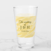 Botergele pastel op de bruiloft van echtpaar Le Glas (Achterkant)