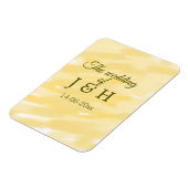 Botergele pastel op de bruiloft van echtpaar Le Magneet (Linkerzijde)