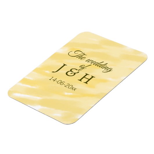 Botergele pastel op de bruiloft van echtpaar Le Magneet (Linkerzijde)