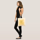 Botergele pastel op de bruiloft van echtpaar Le Tote Bag (Voorkant (model))