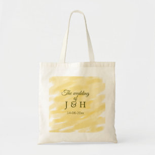 Botergele pastel op de bruiloft van echtpaar Le Tote Bag
