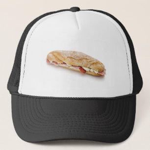 boterham met ham en kaas trucker pet