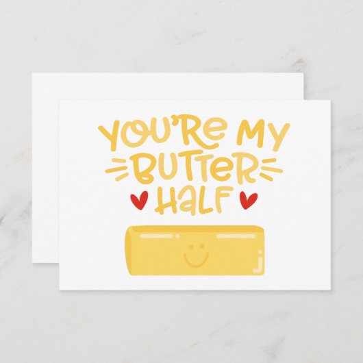 BOTERhelft Kaart (Voorkant / Achterkant)