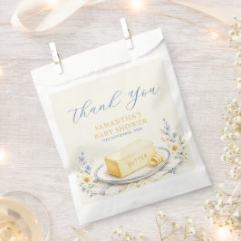 Boterkreegje baby shower favoriet tas bedankzakje