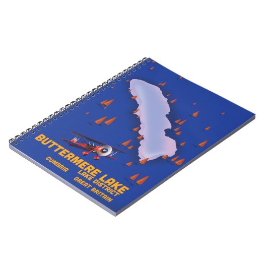 Botermere-meer, reisposter van het meerdistrict notitieboek (Linkerzijde)