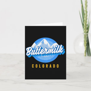 Botermilk Snowboarden Co Ski Colorado Mountain S Kaart