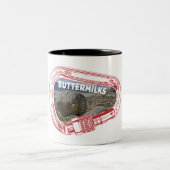 Botermolens klimmen Carabiner Mok (Center)