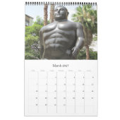 Botero-beelden 2026 kalender (Mar 2027)