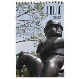 Botero-beelden 2026 kalender