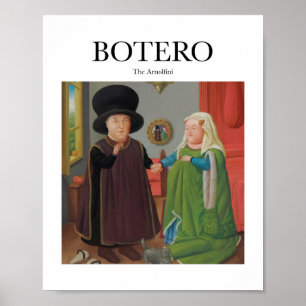 Botero - De Arnolfini Poster