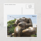 botero zonder kop briefkaart (Voorkant / Achterkant)