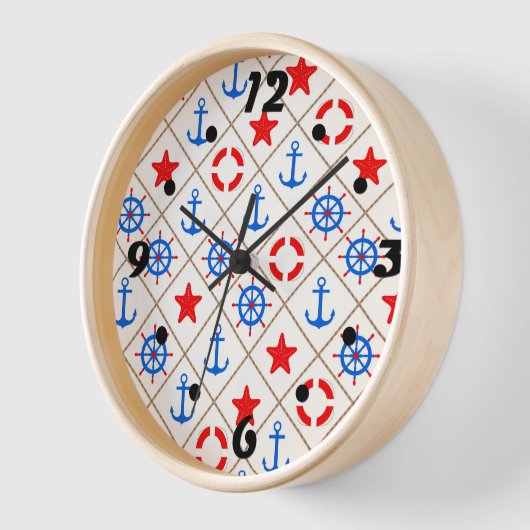 Boterreis . blauw , rood, zeeman , zee , anker (Hoek)