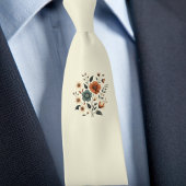 boterroom bloemboeket stropdas