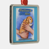 Boters komen uit Hoesje Premium Square Ornament (Rechts)