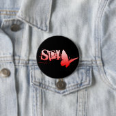 boterSPY. Ronde Button 7,6 Cm (In situ)