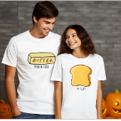 Botert op Halloween Ik ben met toast grappige kopp T-shirt