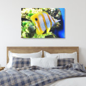 Botervis Canvas Afdruk (Insitu (Slaapkamer))