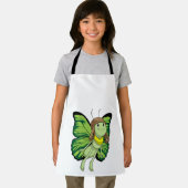 Botervlieg als piloot met piloot-pet schort (Insitu)