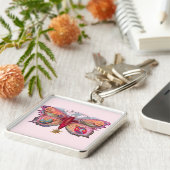 Botervlieg Antiek schilder Sleutelhanger (Zijkant)