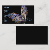 Botervlieg bij nacht Visitekaartje (Voorkant / Achterkant)