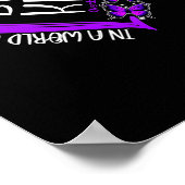 Botervlieg Een soort Paars bewustzijn bij overdose Poster (Hoek)