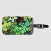 Botervlieg en bloem Rodilius-Bagagelabel Bagagelabel (Voorkant (horizontaal))