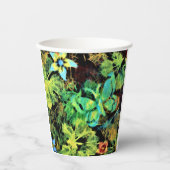 Botervlieg- en bloemenbekerpapier papieren bekers (Voorkant)