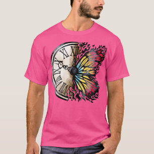 Botervlieg en klok t-shirt