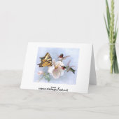 Botervlieg en luchtvogels kaart (Achterkant)