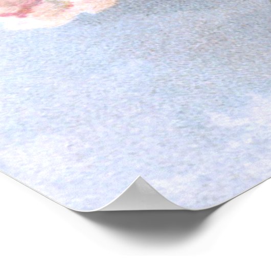 Botervlieg en luchtvogels poster (Hoek)