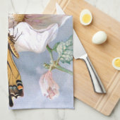 Botervlieg en luchtvogels theedoek (Quarter Fold)