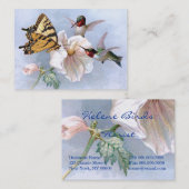 Botervlieg en luchtvogels visitekaartje (Voorkant / Achterkant)