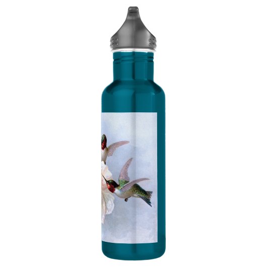 Botervlieg en luchtvogels waterfles  (Rechts)