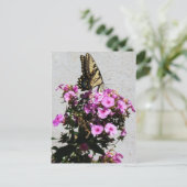 Botervlieg- en ochtendgloren briefkaart (Staand voorkant)