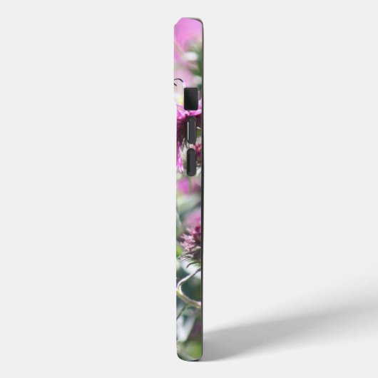 Botervlieg en Paarse weidebloemen Case-Mate iPhone Case (Achterkant / Links)