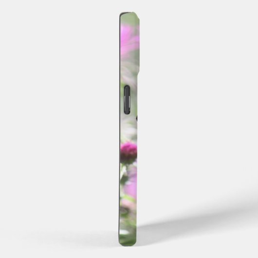 Botervlieg en Paarse weidebloemen Case-Mate iPhone Case (Achterkant / Rechts)