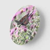 Botervlieg en Paarse weidebloemen Ronde Klok (Hoek)