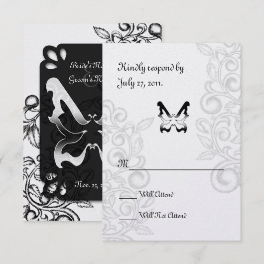 Botervlieg en Vlaamse RSVP (Voorkant / Achterkant)