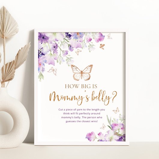 Botervlieg hoe groot is het poster van mama's buik