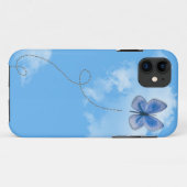 Botervlieg in de vlucht Case-Mate iPhone case (Achterkant (horizontaal))