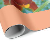 Botervlieg in kleurrijke tuin cadeaupapier (Rol Hoek)