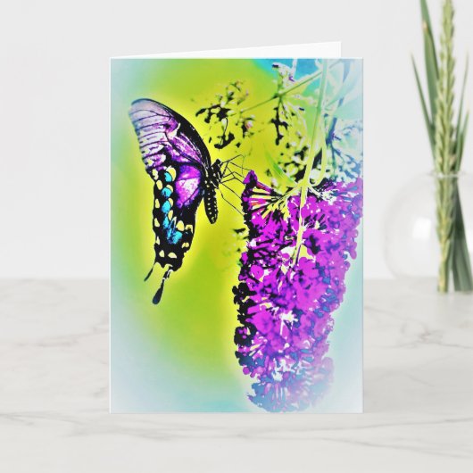 Botervlieg / Kunst, kaart (Voorkant)