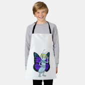 Botervlieg met Goggles Schort (Gedragen)