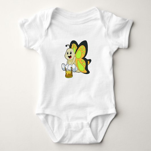 Botervlieg met honing romper (Voorkant)