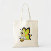 Botervlieg met honing tote bag (Voorkant)