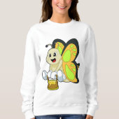 Botervlieg met honing trui (Voorkant)