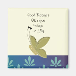 Botervlieg met leraar Gezegde Magneet