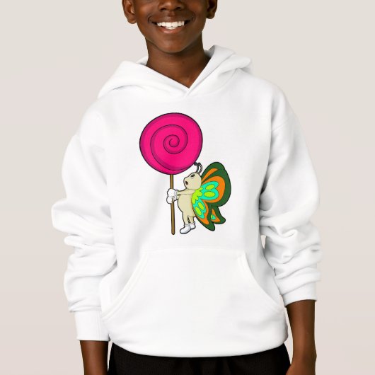 Botervlieg met Lollipop (Voorkant)