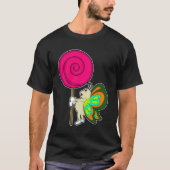 Botervlieg met Lollipop T-shirt (Voorkant)