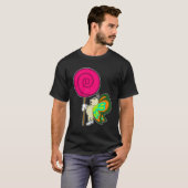 Botervlieg met Lollipop T-shirt (Voorkant volledig)